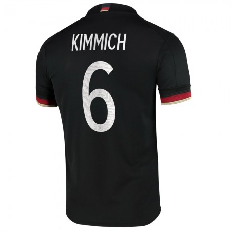 Billiga Fotbollströjor Tyskland Joshua Kimmich 6 Borta tröja EM 2020 Kortärmad